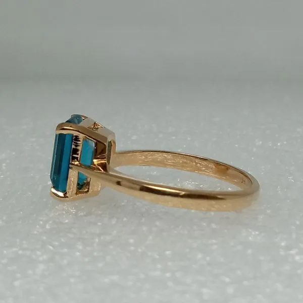14K Yellow Gold Topaz Ring Image 2 Chipper's Jewelry Bonney Lake, WA