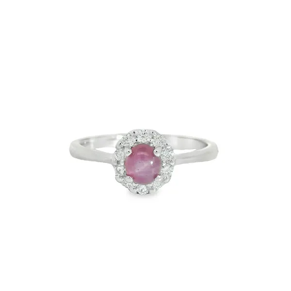 14K White Gold Star Ruby Ring Chipper's Jewelry Bonney Lake, WA