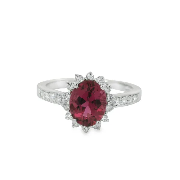 14K White Gold Tourmaline Ring Chipper's Jewelry Bonney Lake, WA