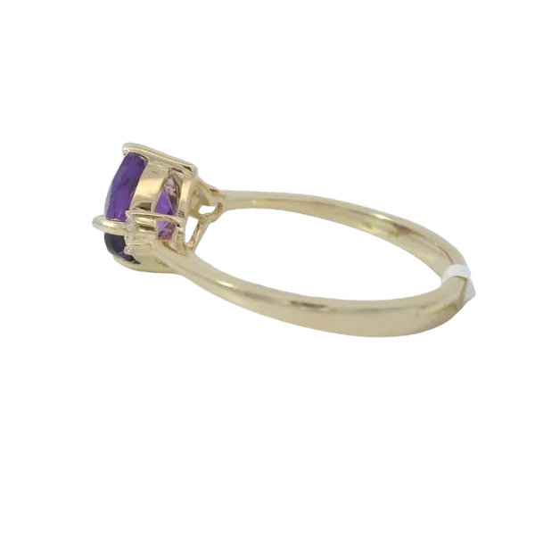 14K Yellow Gold Amethyst Ring Image 2 Chipper's Jewelry Bonney Lake, WA