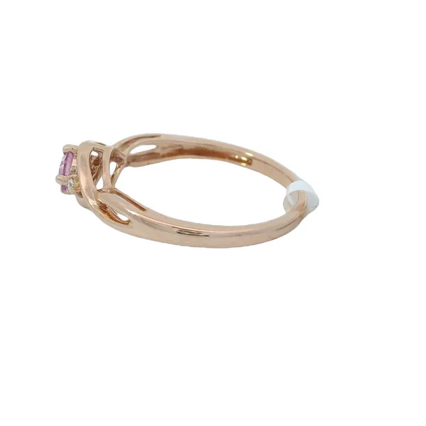 14K Rose Gold Pink Sapphire Ring Image 3 Chipper's Jewelry Bonney Lake, WA