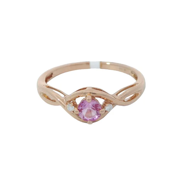 14K Rose Gold Pink Sapphire Ring Chipper's Jewelry Bonney Lake, WA