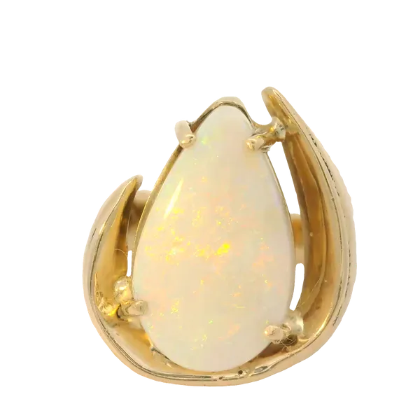 14KY Vintage Opal Ring Sz. 6.25 Chipper's Jewelry Bonney Lake, WA