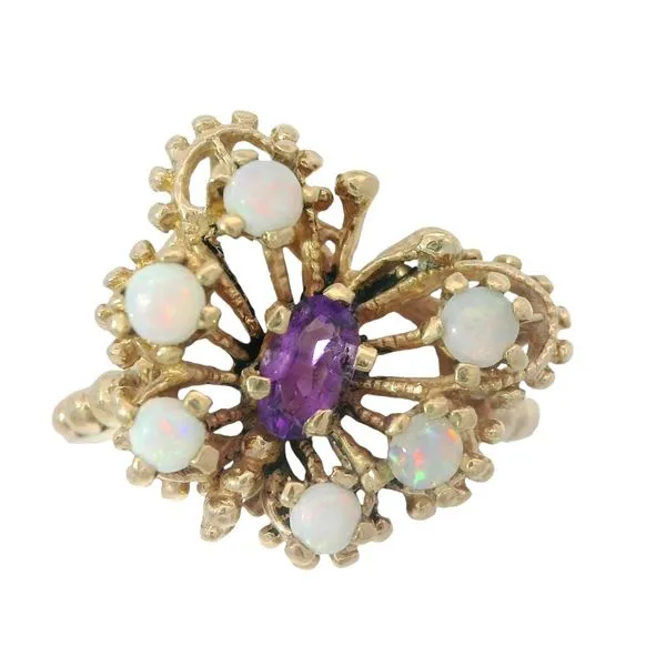 10K Rose Gold Synthetic July Birthstone Ring Size 6 Chipper's Jewelry Bonney Lake, WA