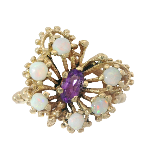 10K Rose Gold Synthetic July Birthstone Ring Size 6 Chipper's Jewelry Bonney Lake, WA