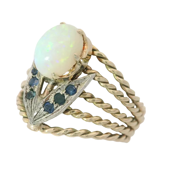 10K Rose Gold Synthetic July Birthstone Ring Size 6 Image 2 Chipper's Jewelry Bonney Lake, WA