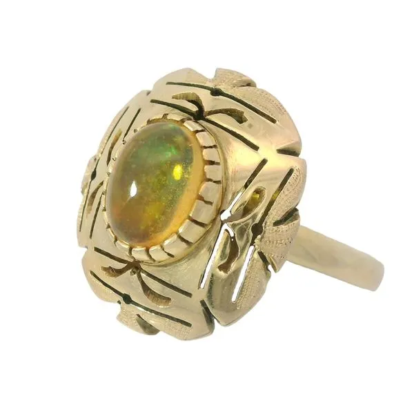 14KY Opal Ruby Diamond Ring Sz. 6 Image 2 Chipper's Jewelry Bonney Lake, WA