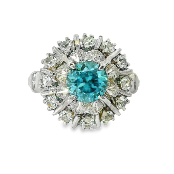 10KW Zircon Ring 2.09ctw.  SZ 7. Image 2 Chipper's Jewelry Bonney Lake, WA