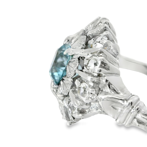 10KW Zircon Ring 2.09ctw.  SZ 7. Image 3 Chipper's Jewelry Bonney Lake, WA