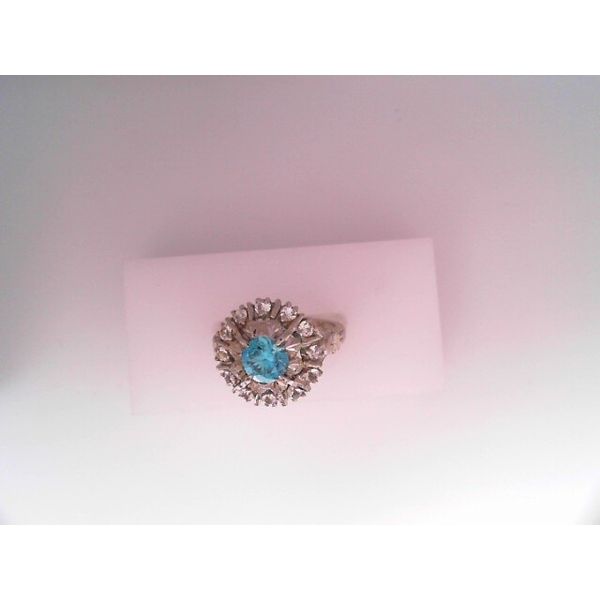 10KW Zircon Ring 2.09ctw.  SZ 7. Chipper's Jewelry Bonney Lake, WA