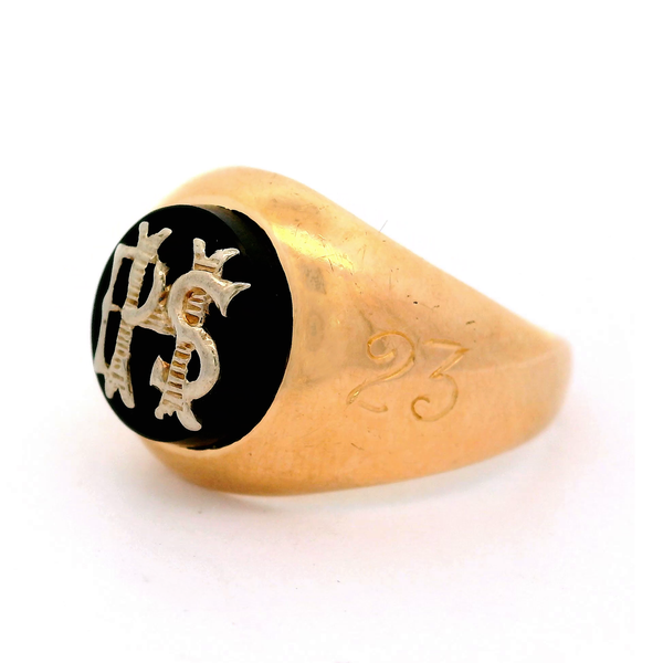 10K Two Tone Gold 1923 
