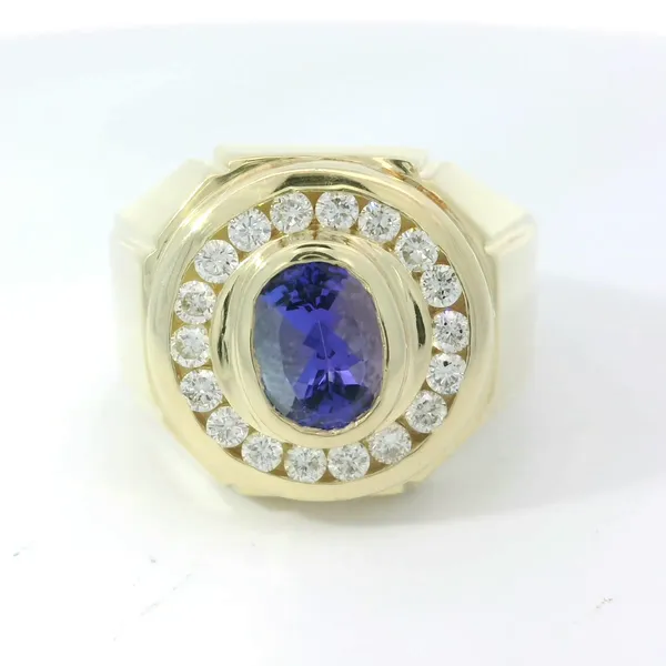 14K Yellow Tanzanite & Diamond Ring Chipper's Jewelry Bonney Lake, WA