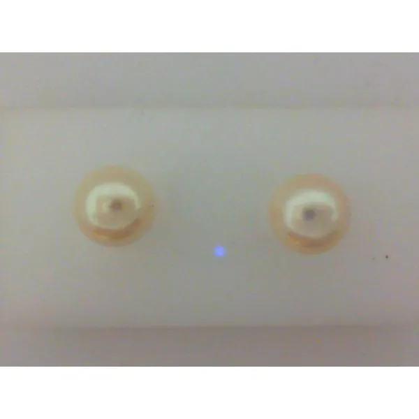 14Kt Yellow Gold Akoya Cultured Pearl Earrings similar item image