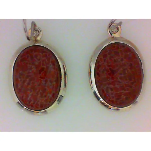 Sterling Silver Dinosaur Bone Earrings Chipper's Jewelry Bonney Lake, WA