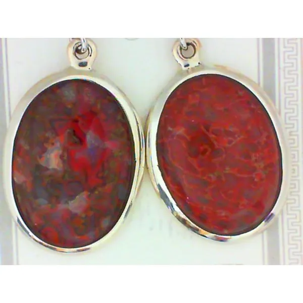 Sterling Silver Dinosaur Bone Earrings Chipper's Jewelry Bonney Lake, WA
