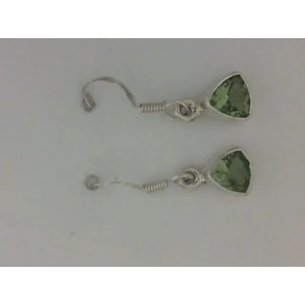 Sterling Silver Peridote Earrings Chipper's Jewelry Bonney Lake, WA