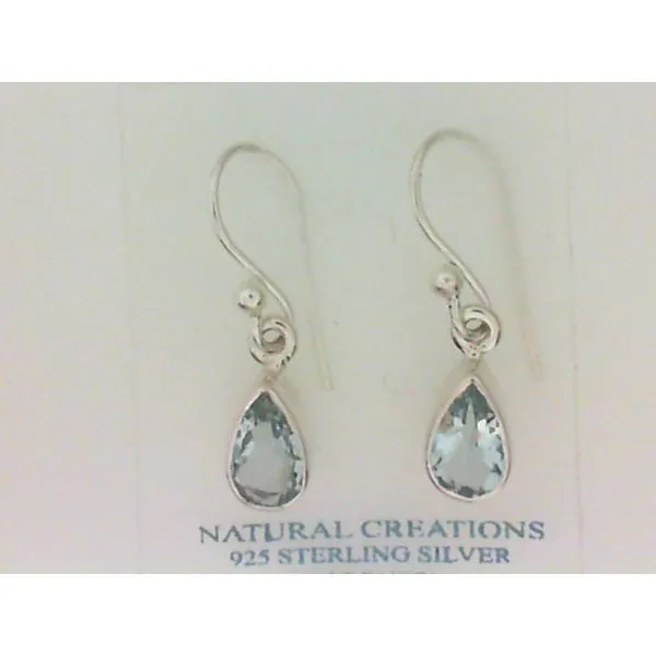 Sterling Silver Aquamarine Earrings Chipper's Jewelry Bonney Lake, WA