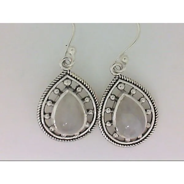 925 Sterling Silver Moonstone Earrings Chipper's Jewelry Bonney Lake, WA