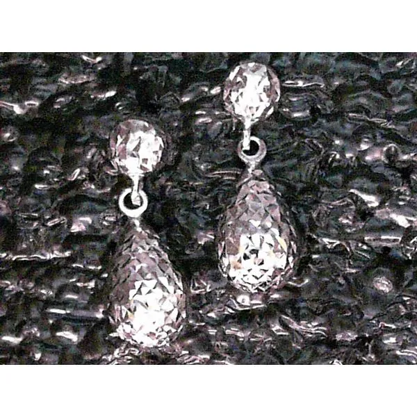 14KW Sterling Silver Dangle Earrings Chipper's Jewelry Bonney Lake, WA