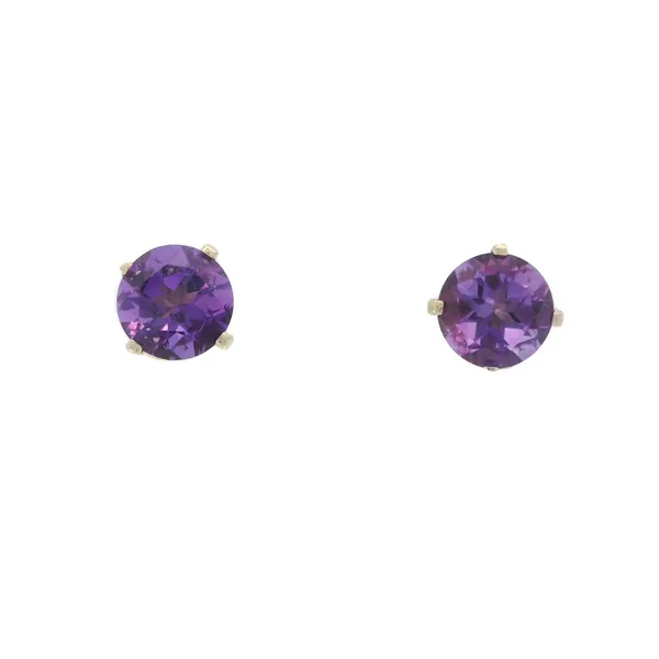 14K 1.0 ctw Amethyst Stud Earrings Chipper's Jewelry Bonney Lake, WA