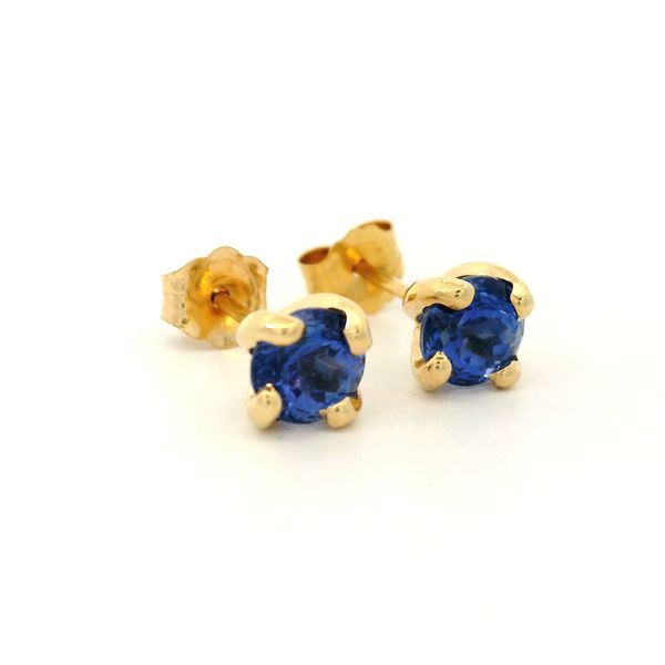 14KY 1.38ctw Sapphire Stud Earrings Chipper's Jewelry Bonney Lake, WA