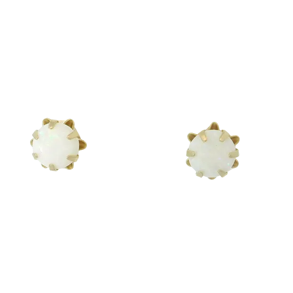 14KY Vintage Opal Sapphire Dangle Earrings Chipper's Jewelry Bonney Lake, WA