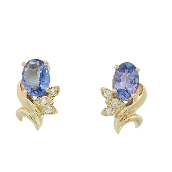 14KY .93ctw Old European Cut Diamond Stud Earrings Chipper's Jewelry Bonney Lake, WA