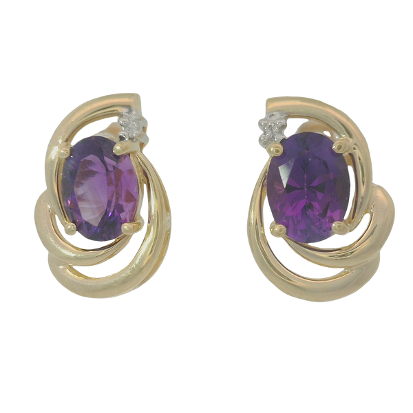 14KY .93ctw Old European Cut Diamond Stud Earrings Chipper's Jewelry Bonney Lake, WA