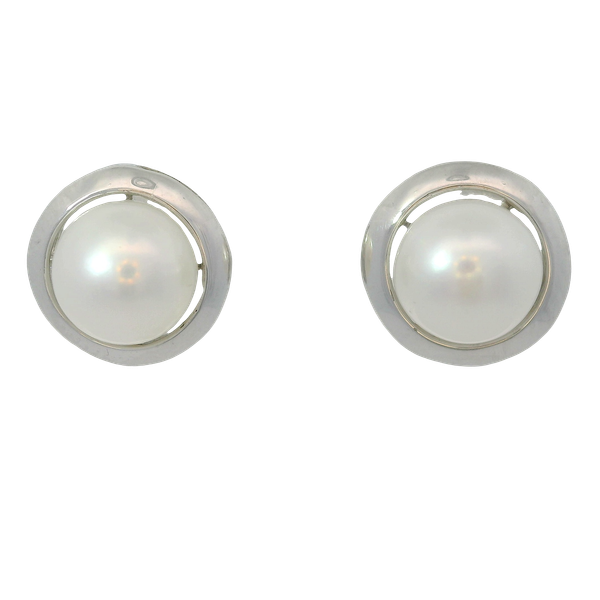 Sterling Silver Cultured Pearl Earrings Chipper's Jewelry Bonney Lake, WA