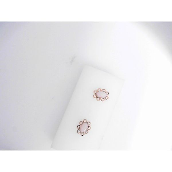 14KY Opal Stud Earrings w/ Friction Backs. Chipper's Jewelry Bonney Lake, WA