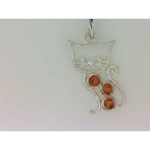 Sterling Silver Baltic Amber Pendant Chipper's Jewelry Bonney Lake, WA