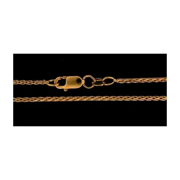 22K Yellow Gold Sapphire Hand-Fabricated Pendant Image 5 Chipper's Jewelry Bonney Lake, WA