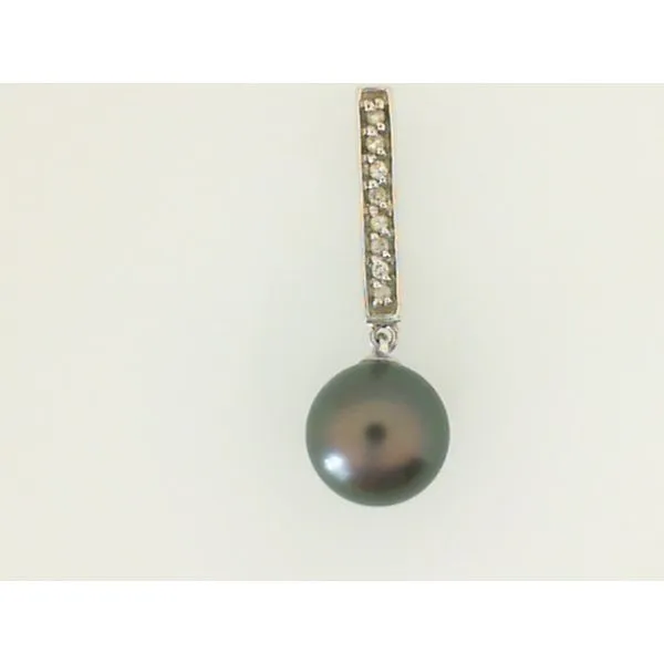 Tahitian Cultured Pearl Pendant Image 2 Chipper's Jewelry Bonney Lake, WA
