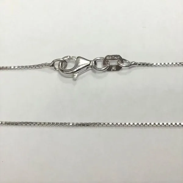 Sterling Silver Box Chain Chipper's Jewelry Bonney Lake, WA