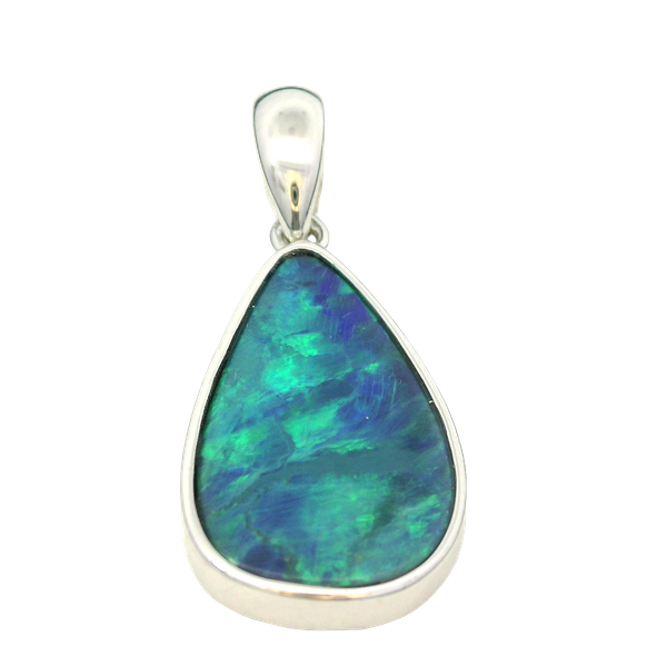 Opal Doublet Sterling Silver Pendant Chipper's Jewelry Bonney Lake, WA