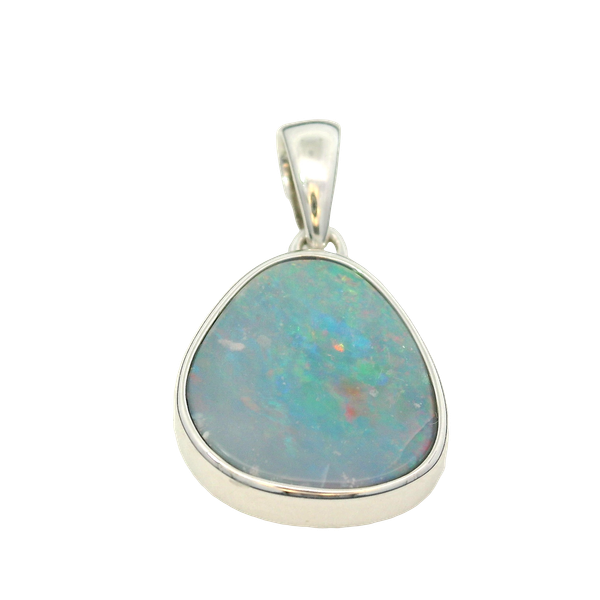 Opal Doublet Sterling Silver Pendant Chipper's Jewelry Bonney Lake, WA