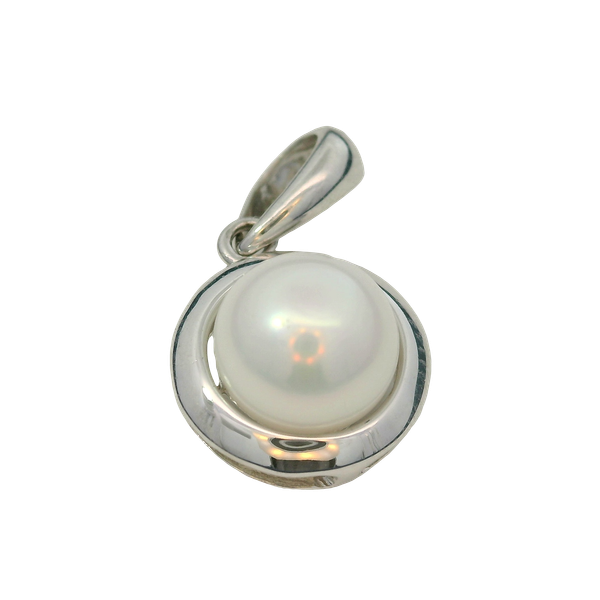 Sterling Silver Cultured Pearl Pendant Chipper's Jewelry Bonney Lake, WA