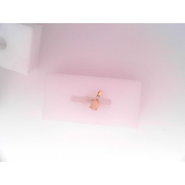 14KY Opal and Diamond Pendant Chipper's Jewelry Bonney Lake, WA
