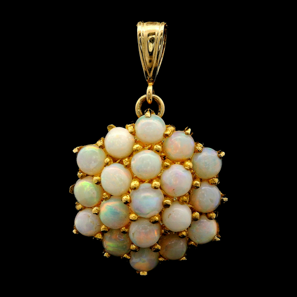14KY Opal Cluster Pendant Approximately 1.33ctw. Chipper's Jewelry Bonney Lake, WA