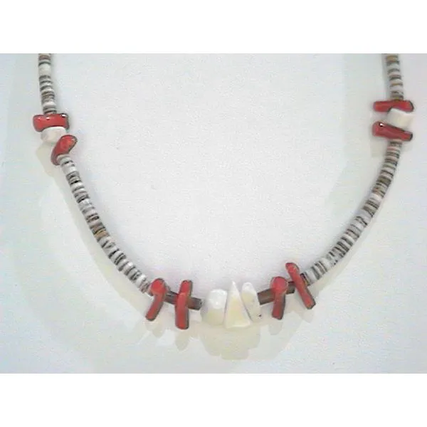Native American Mixed Stone Necklace Chipper's Jewelry Bonney Lake, WA