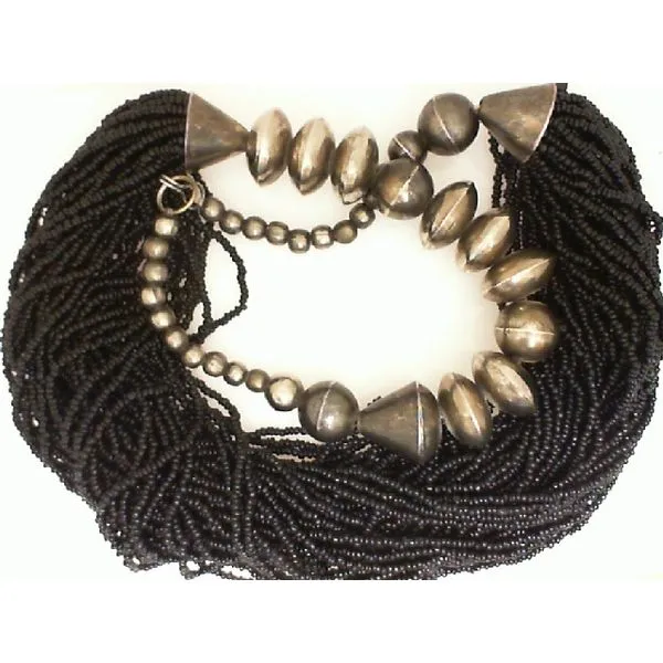Garnet and Handmade Bead Necklace Chipper's Jewelry Bonney Lake, WA