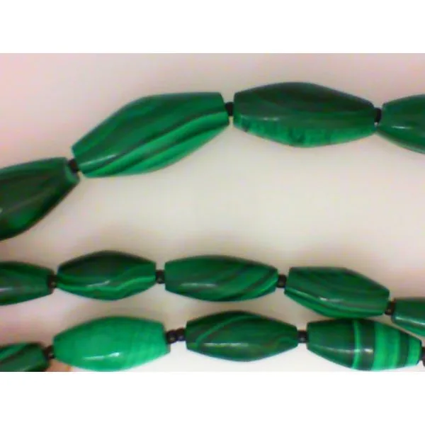Malachite Bead Necklace Chipper's Jewelry Bonney Lake, WA