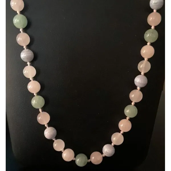 Multi-Colored Bead Quartz Necklace Chipper's Jewelry Bonney Lake, WA