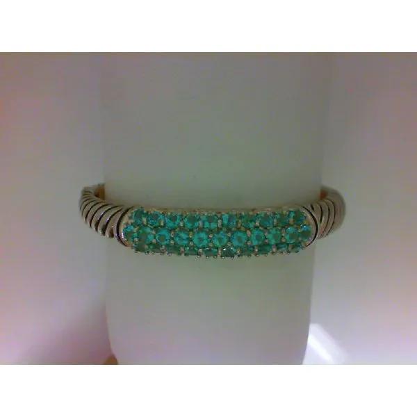 Sterling Silver Bangle with Stainless Steel Hinge Chipper's Jewelry Bonney Lake, WA