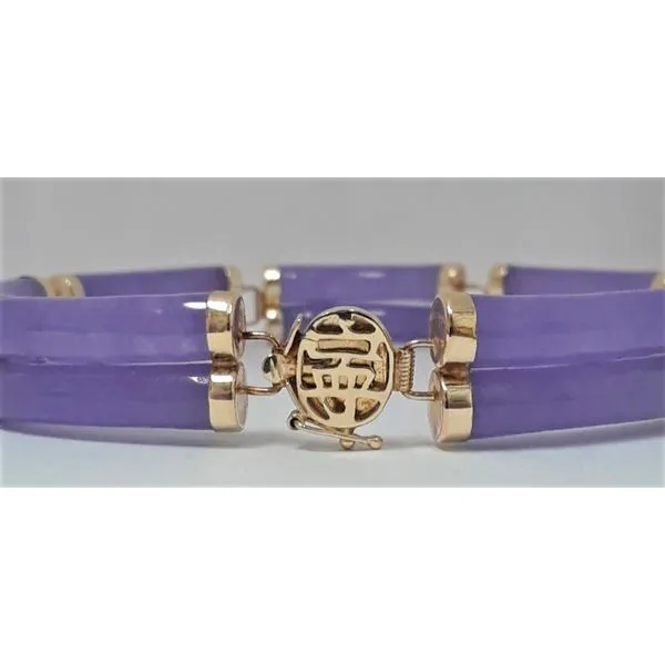 14Kt Lavender Jade Bracelet Chipper's Jewelry Bonney Lake, WA