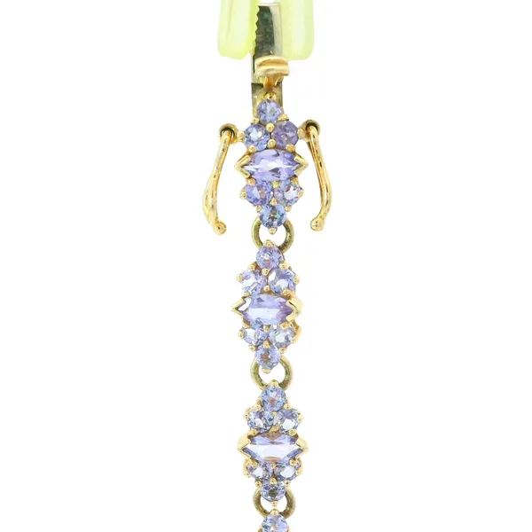 Tanzanite Bracelet in 14K Yellow Gold Image 2 Chipper's Jewelry Bonney Lake, WA
