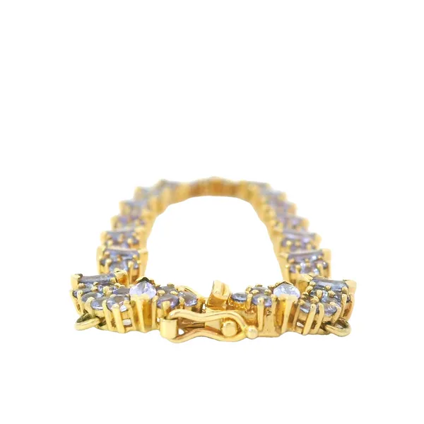Tanzanite Bracelet in 14K Yellow Gold Chipper's Jewelry Bonney Lake, WA