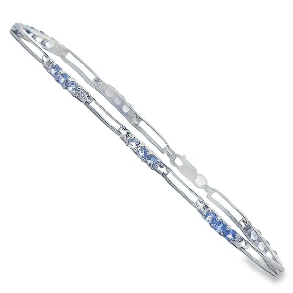 10KW Tanzanite and Diamond Bracelet 7 Inches. Chipper's Jewelry Bonney Lake, WA