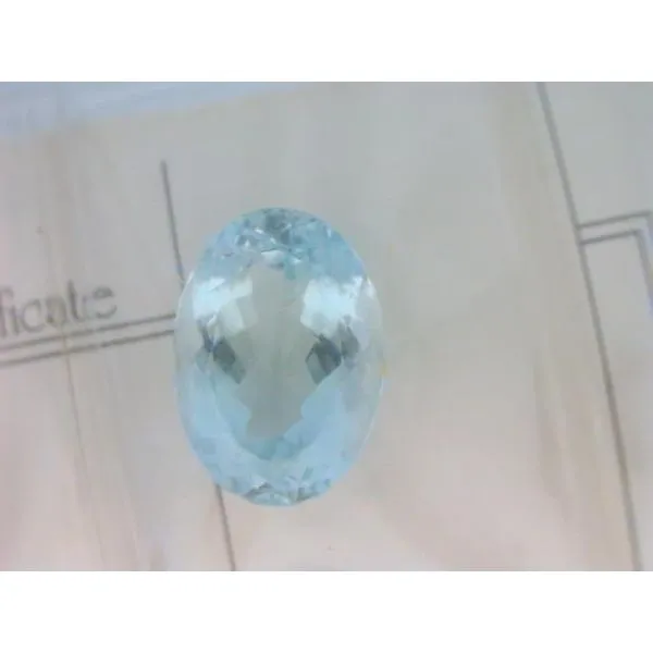 13.31ct Aquamarine Loose Stone Chipper's Jewelry Bonney Lake, WA