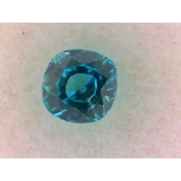 2.53ct Cushion But Blue Zircon Loose Gemstone Chipper's Jewelry Bonney Lake, WA